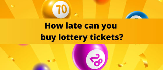 ¿Hasta qué hora se pueden comprar billetes de lotería?